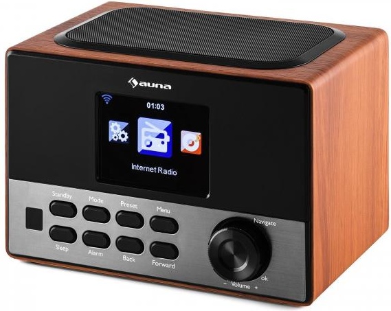 Интернет-радио Auna Connect 90 Wi-Fi AUX 3.2 TFT USB App Control Line Out WD УЦЕНКА-БРАК - фото1 Интернет-радио Auna Connect 90 Wi-Fi AUX 3.2 TFT USB App Control Line Out WD УЦЕНКА-БРАК - фото1