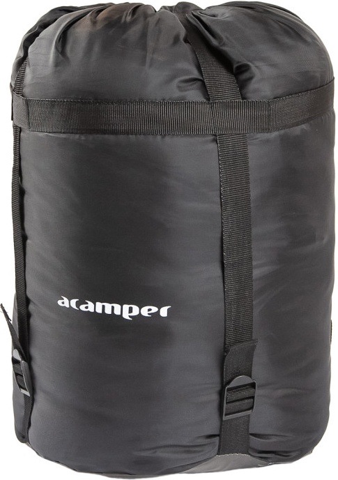 Спальный мешок ACAMPER NORDLYS 2*200г/м2 (Black-Red) фото-3
