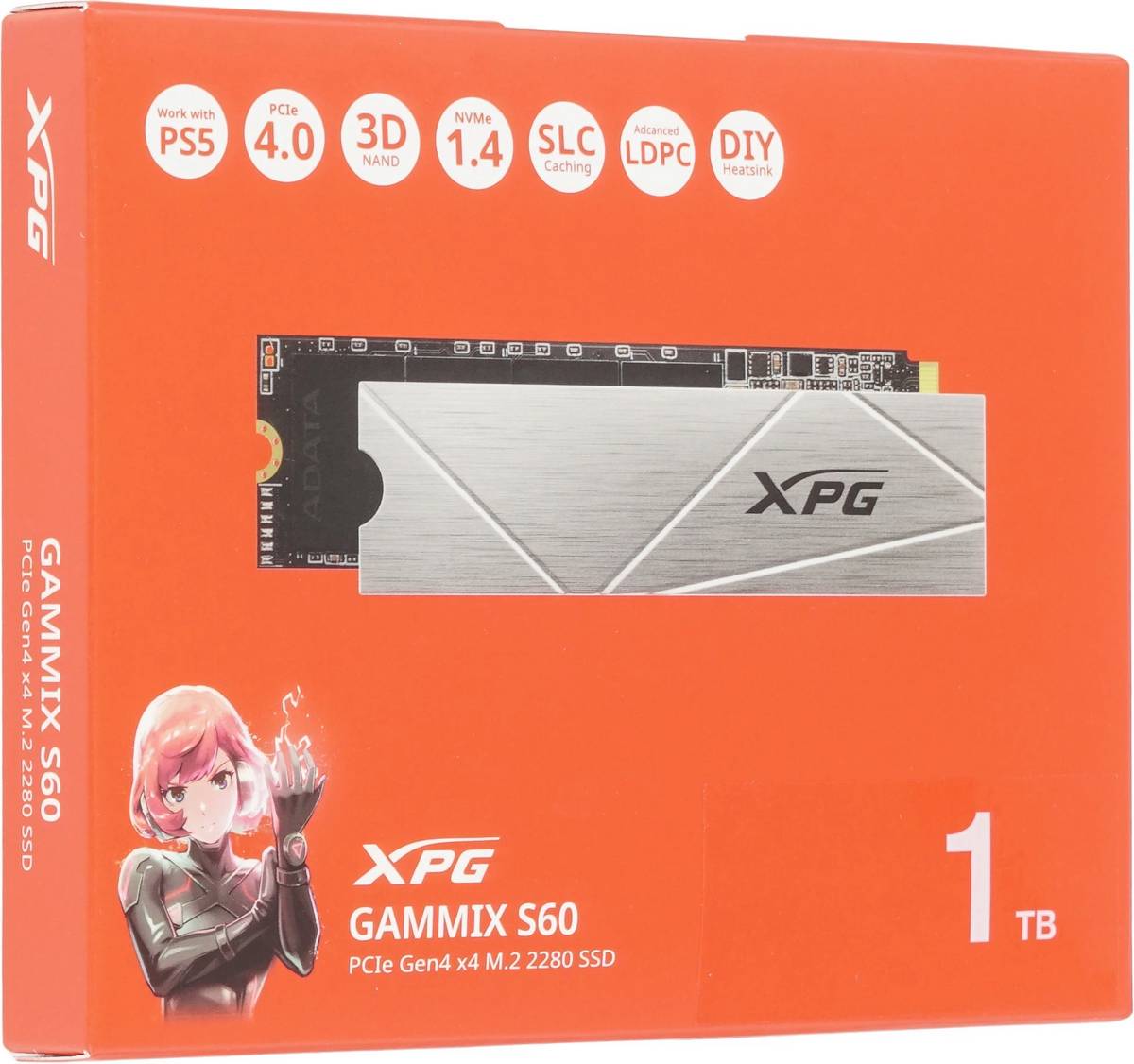 SSD диск ADATA Gammix S60 Blade (1Tb) фото-3