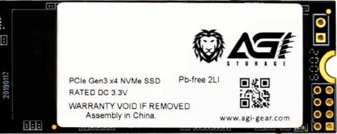 SSD диск AGI AI198 (256Gb) - фото1