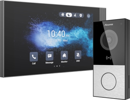 Комплект видеодомофона Akuvox S562 + Akuvox E12S - фото1