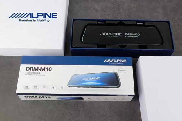 Видеорегистратор-зеркало Alpine DRM-M10 с камерой заднего вида - фото2 Видеорегистратор-зеркало Alpine DRM-M10 с камерой заднего вида - фото2
