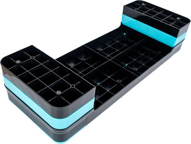 Степ платформа AMETIST 90 Blue - фото2 Степ платформа AMETIST 90 Blue - фото2