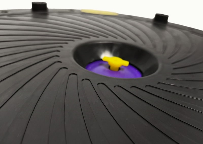 Балансировочная платформа AMETIST BOSU ball 45 см (фиолетовый) - фото2 Балансировочная платформа AMETIST BOSU ball 45 см (фиолетовый) - фото2