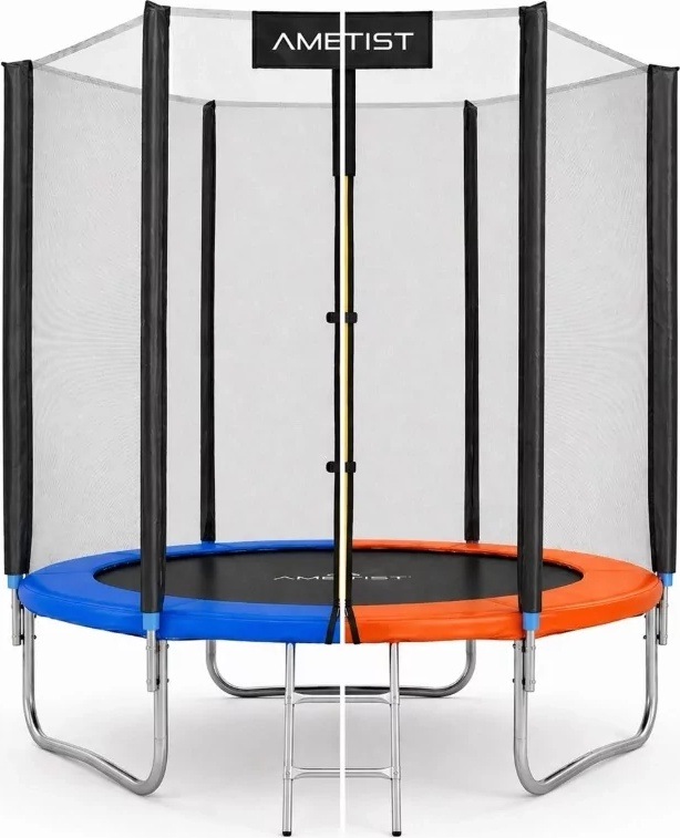 Батут AMETIST Outside D252-08FT Blue/Orange - фото1