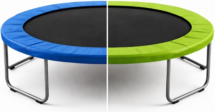 Кожух для батута двухсторонний AMETIST PRO D10FT Blue/Green - фото1