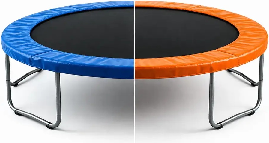 Кожух для батута двухсторонний AMETIST PRO D10FT Blue/Orange - фото1