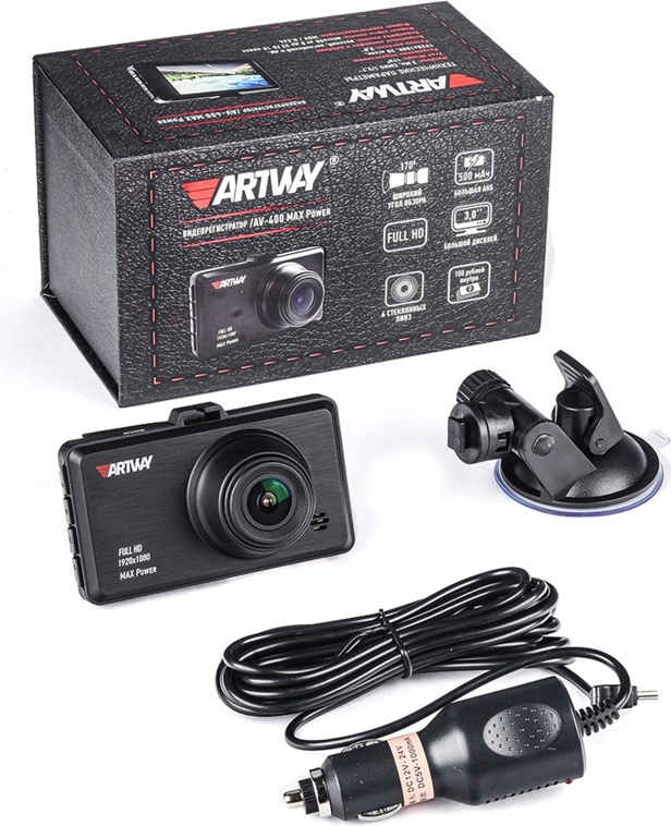 Видеорегистратор Artway AV-400 Max Power фото-3
