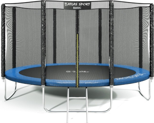 Батут Atlas Sport 374см (12ft) BASIC BLUE - фото1