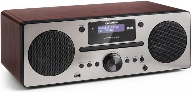 Микросистема Auna Harvard DAB / DAB + FM-тюнер CD-плеер USB Walnuss УЦЕНКА-БРАК - фото1 Микросистема Auna Harvard DAB / DAB + FM-тюнер CD-плеер USB Walnuss УЦЕНКА-БРАК - фото1