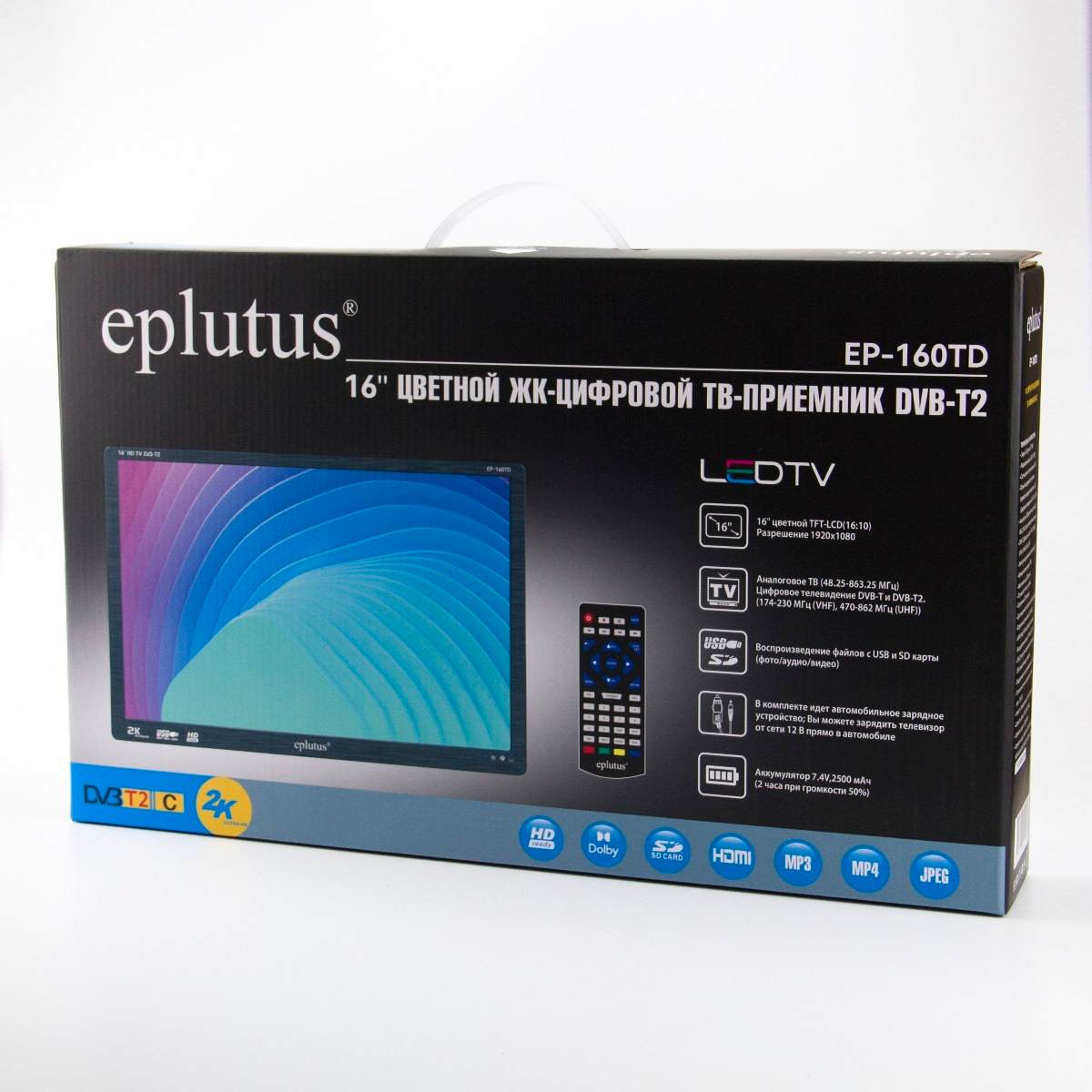 Портативный TV (Телевизор)  Eplutus EP-160ТD фото-3