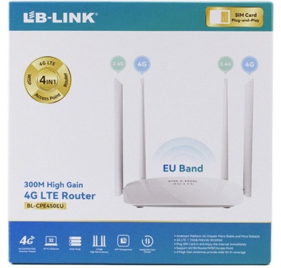 Беспроводной маршрутизатор LB-Link BL-CPE450M - фото1 Беспроводной маршрутизатор LB-Link BL-CPE450M - фото1