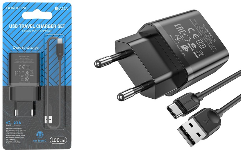 Зарядное устройство BOROFONE BA52 фото-2 Зарядное устройство BOROFONE BA52 фото-2