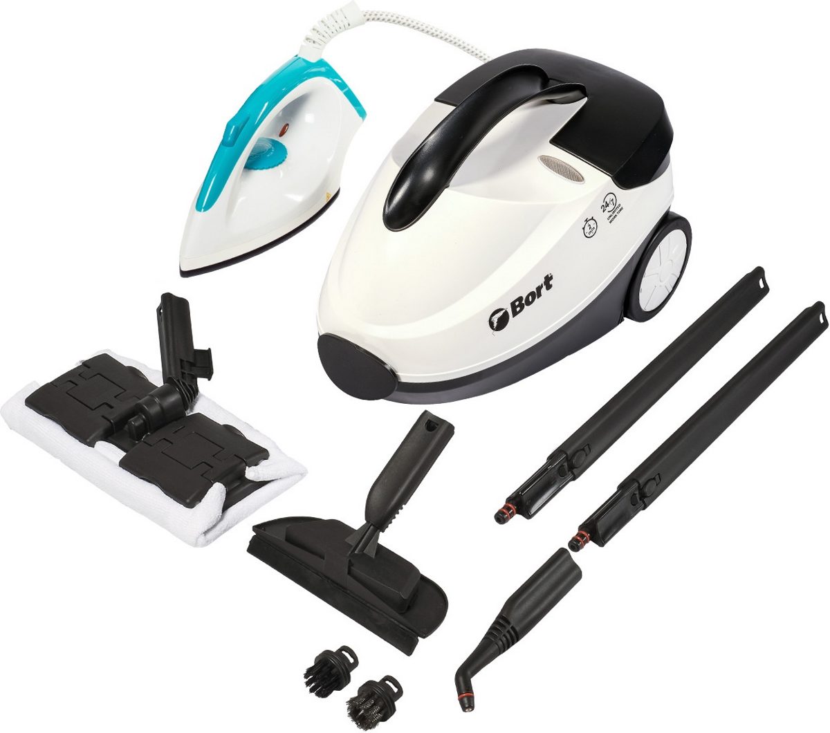 Отпариватель-пароочиститель Bort BDR-2500-RR-Iron - фото2