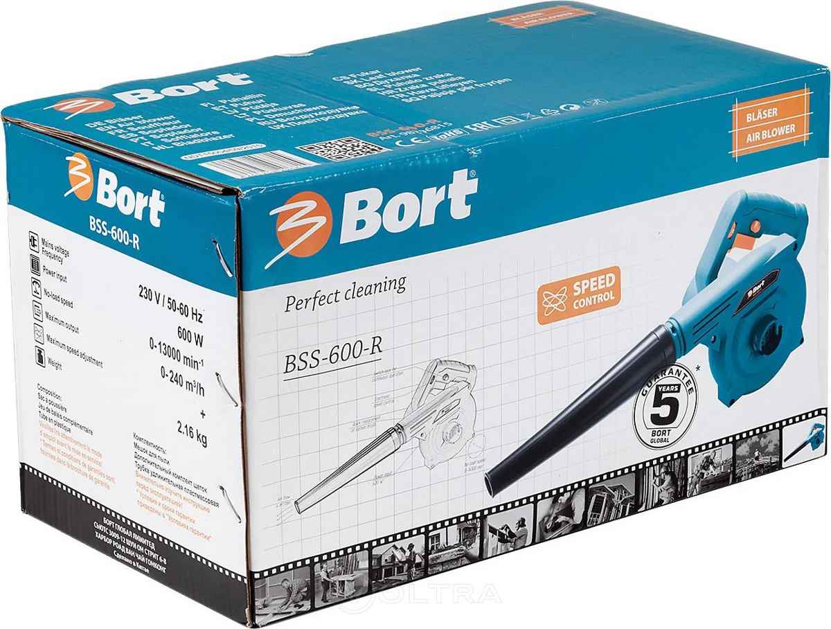 Воздуходувка Bort BSS-600-R фото-3