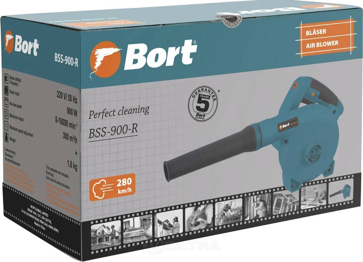Воздуходувка Bort BSS-900-R  фото-3