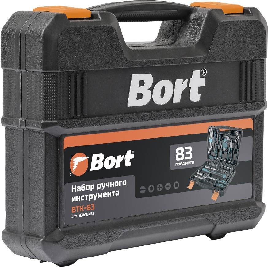 Универсальный набор инструментов Bort BTK-83 (83 предмета) фото-3