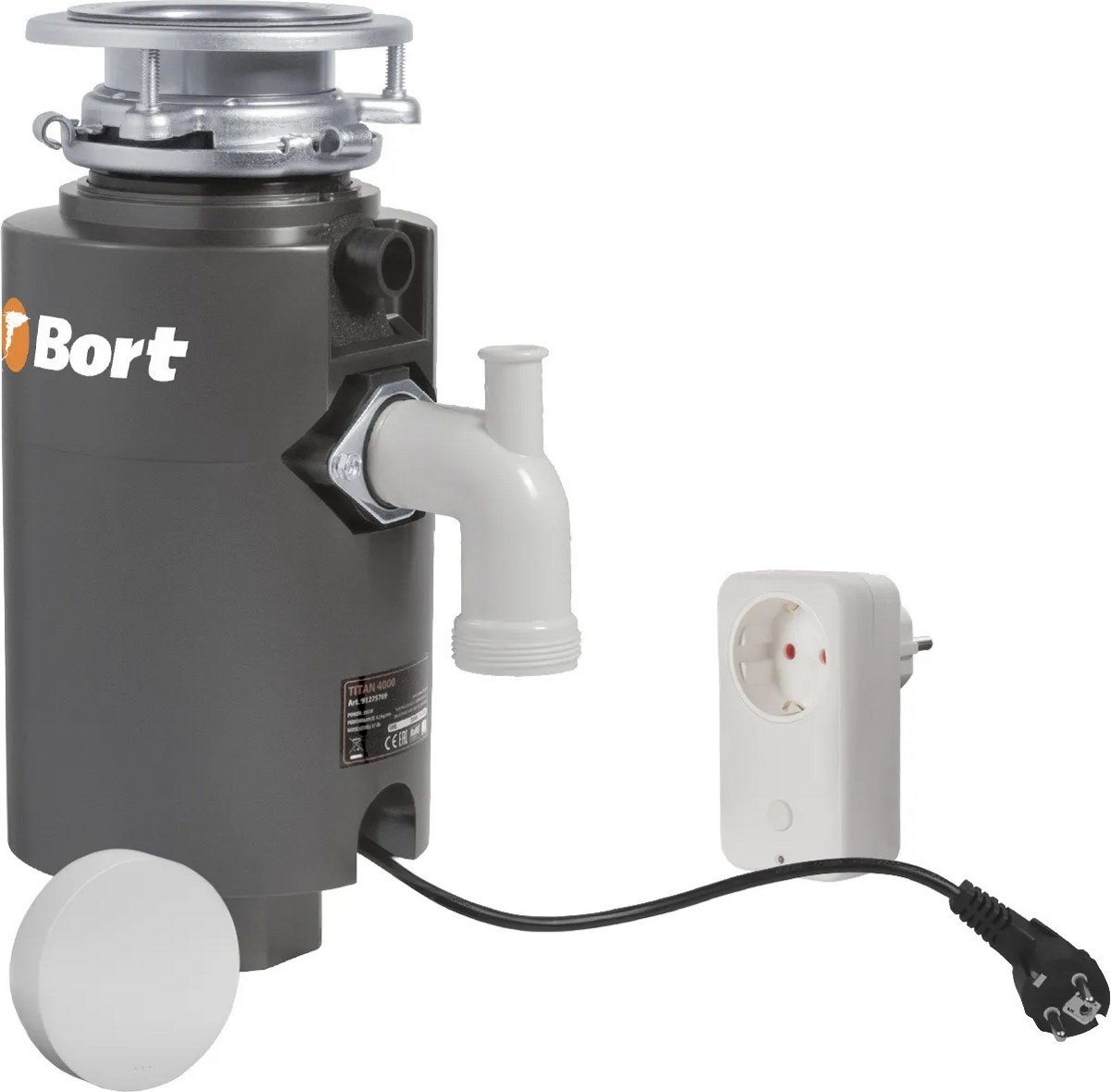 Измельчитель пищевых отходов Bort Titan 4000 Control - фото2