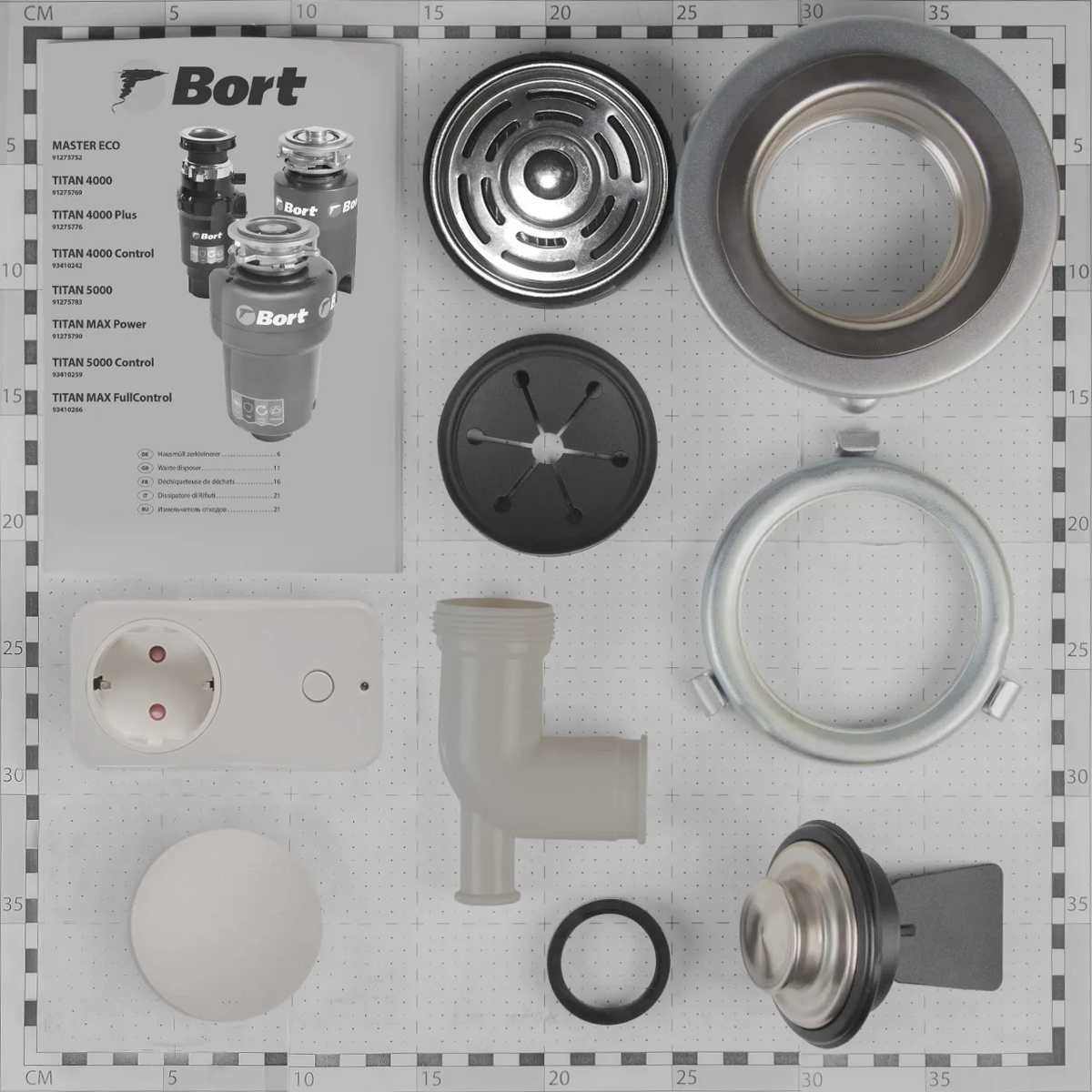 Измельчитель пищевых отходов Bort Titan 4000 Control фото-3