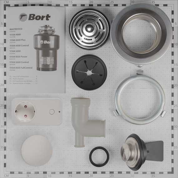 Измельчитель пищевых отходов Bort Titan Max Power Full Control фото-3