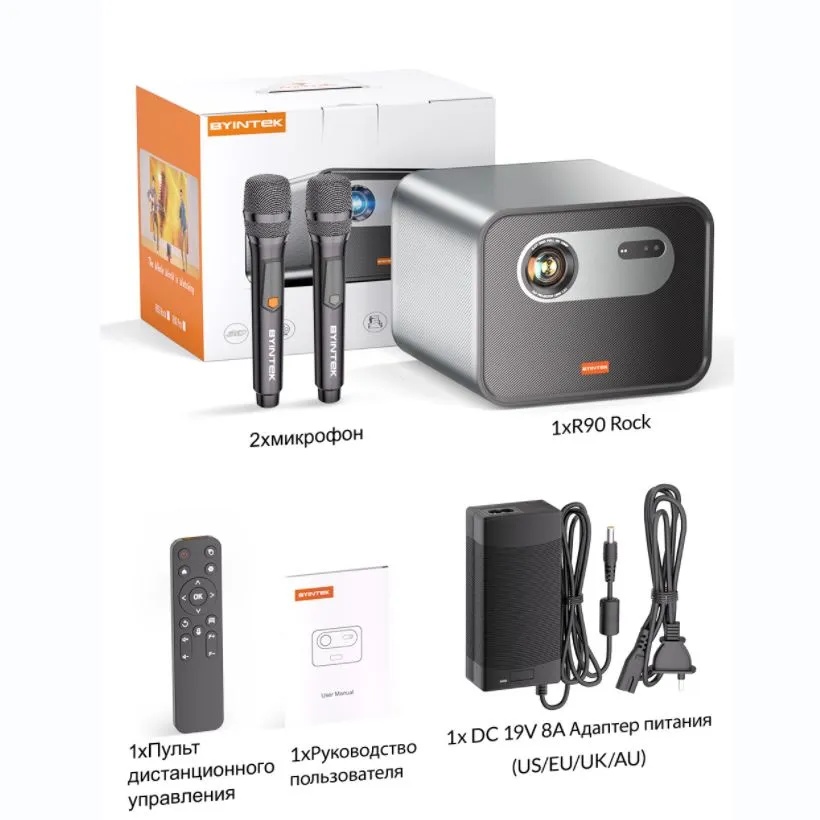 Проектор BYINTEK R90 фото-3