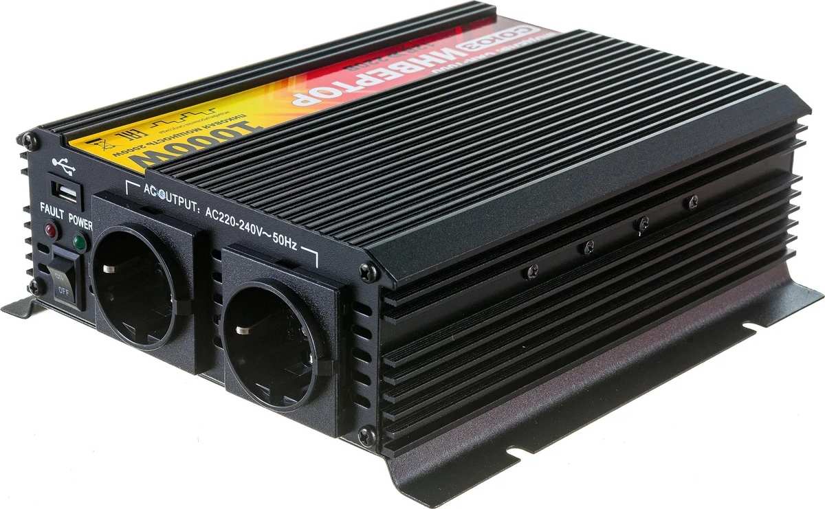 Инвертор СОЮЗ CAR 1000 metal 1000W фото-3 Инвертор СОЮЗ CAR 1000 metal 1000W фото-3