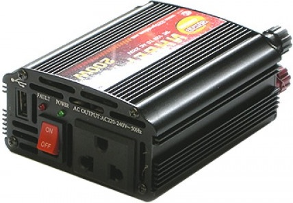 Инвертор СОЮЗ CAR 200 metal 200W - фото2 Инвертор СОЮЗ CAR 200 metal 200W - фото2