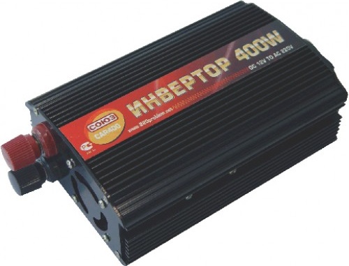 Инвертор СОЮЗ CAR 400 metal 400W - фото1 Инвертор СОЮЗ CAR 400 metal 400W - фото1