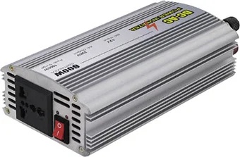 Инвертор СОЮЗ CAR 600 metal 600W фото-3 Инвертор СОЮЗ CAR 600 metal 600W фото-3