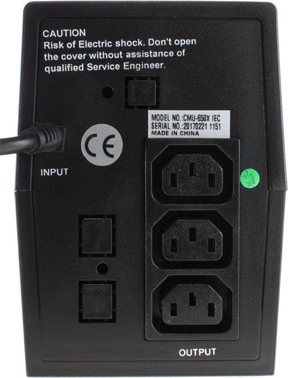 ИБП Crown CMU-650X 650ВА/300W - фото2