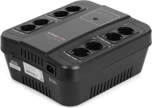 ИБП Crown CMUS-255 EURO SMART 650VA/390W фото-3