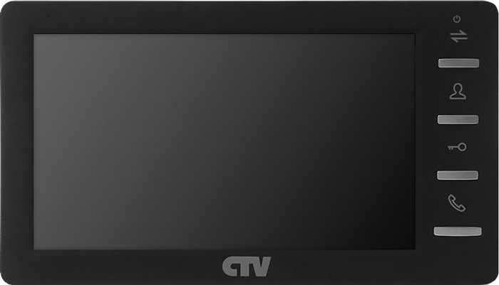 Видеодомофон CTV M1701 Plus (черный) - фото1 Видеодомофон CTV M1701 Plus (черный) - фото1