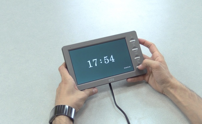 Видеодомофон CTV M1701 Plus (белый) фото-3
