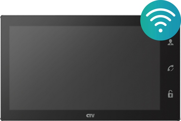 Видеодомофон CTV M4102 FHD (черный) - фото1 Видеодомофон CTV M4102 FHD (черный) - фото1