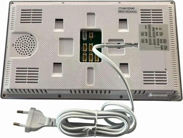 Видеодомофон CTV M4102 FHD (черный) фото-3