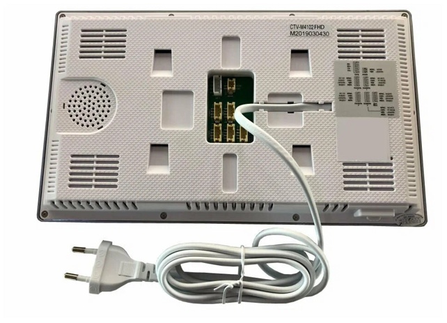 Видеодомофон CTV M4102 FHD (белый) фото-3