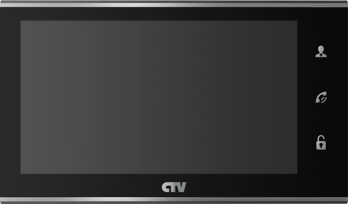 Видеодомофон CTV M4705 AHD (черный) - фото1 Видеодомофон CTV M4705 AHD (черный) - фото1
