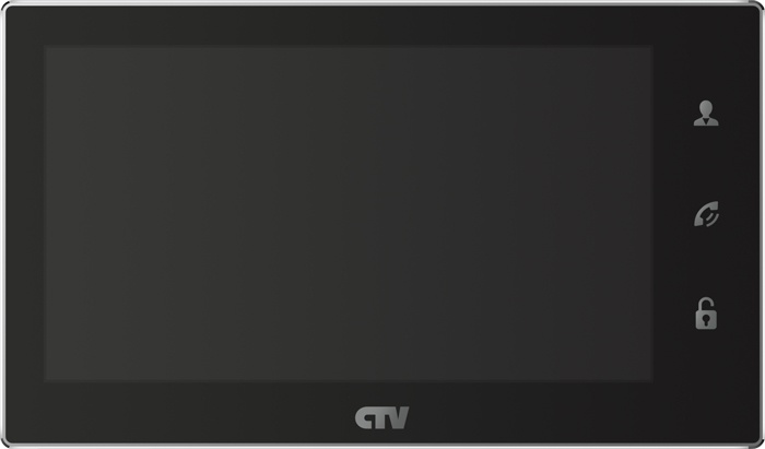 Видеодомофон CTV M4706 AHD (черный) - фото1 Видеодомофон CTV M4706 AHD (черный) - фото1