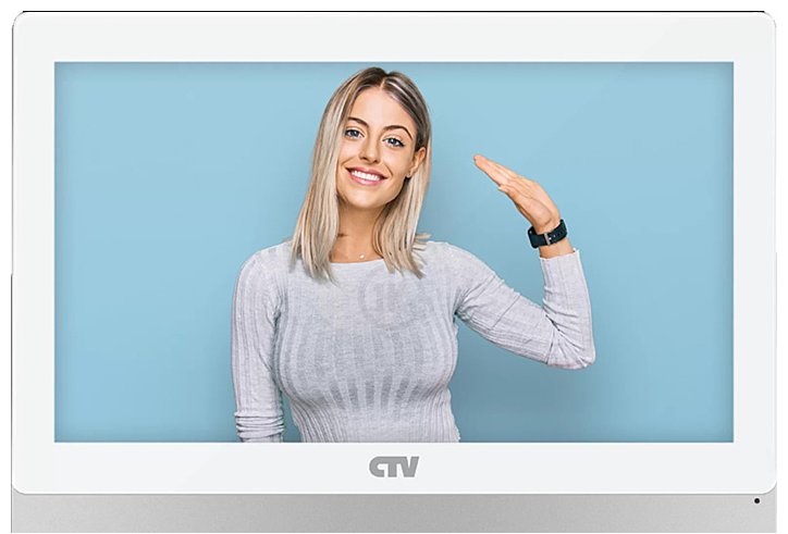 Видеодомофон CTV M5902 (белый) фото-3