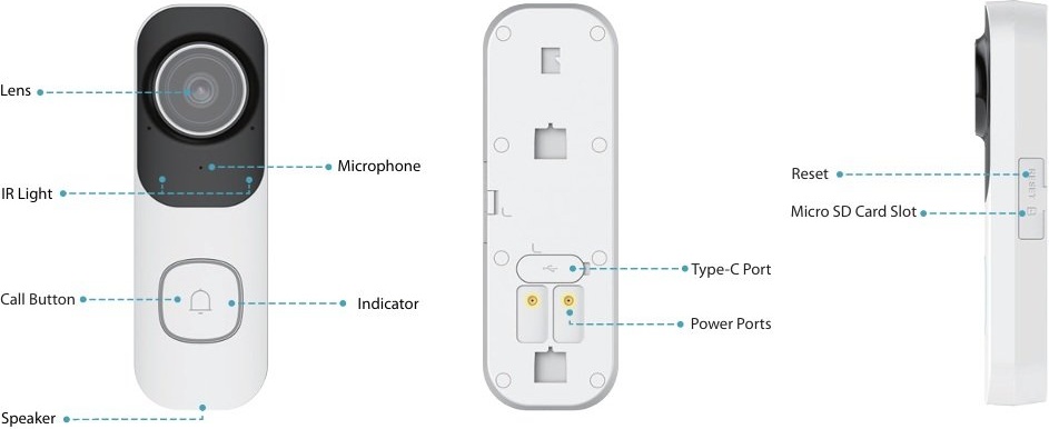 Вызывная панель Dahua DH-DB41AW фото-3