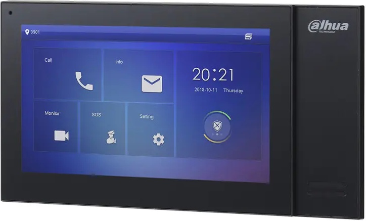 Монитор домофона Dahua DHI-VTH2421FB фото-2 Монитор домофона Dahua DHI-VTH2421FB фото-2