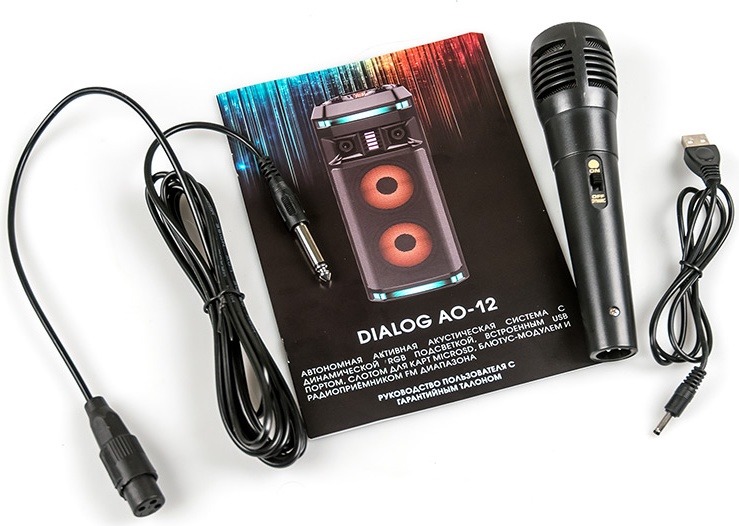 Акустическая портативная колонка Dialog Oscar AO-12 - фото2 Акустическая портативная колонка Dialog Oscar AO-12 - фото2