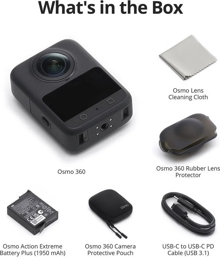 Экшен-камера DJI Osmo 360 Standard Combo фото-3