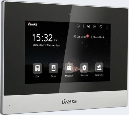 Видеодомофон Dnake E215W-2 - фото2