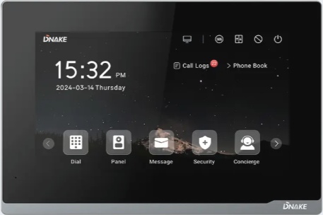 Видеодомофон Dnake E217W - фото1