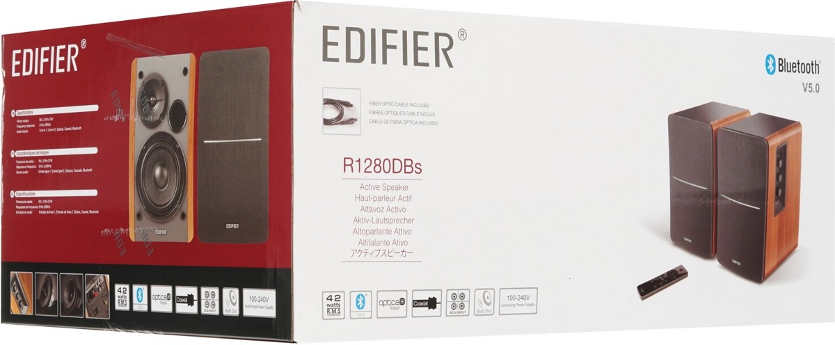 Акустика Edifier R1280DBs (черный) фото-3