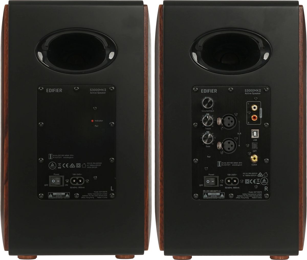 Акустика Edifier S3000MKII (коричневый) - фото2