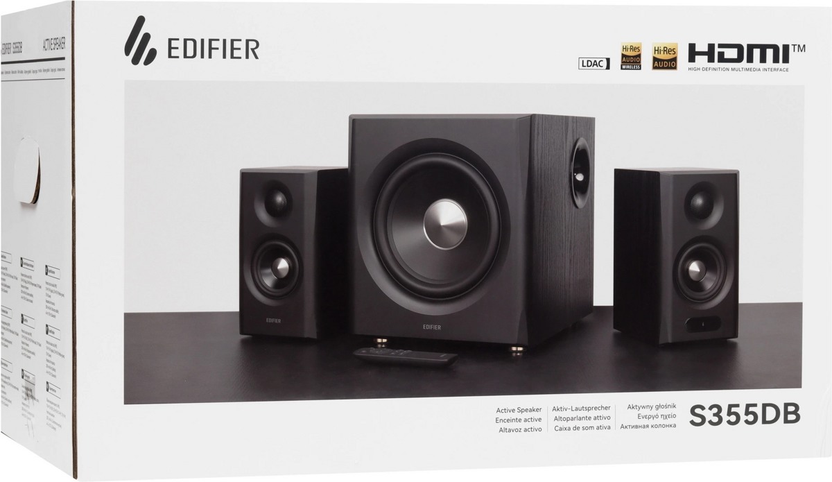 Акустика Edifier S355DB (черный) фото-3
