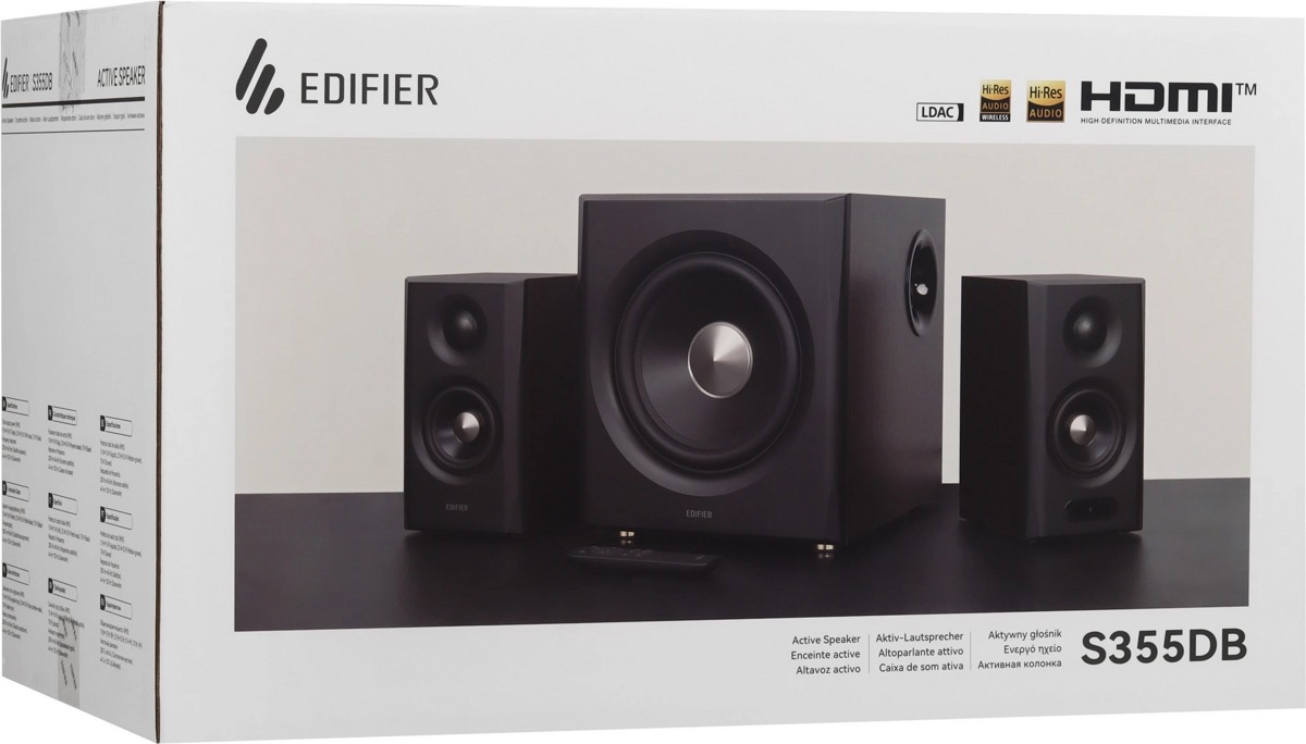 Акустика Edifier S355DB (коричневый) фото-3