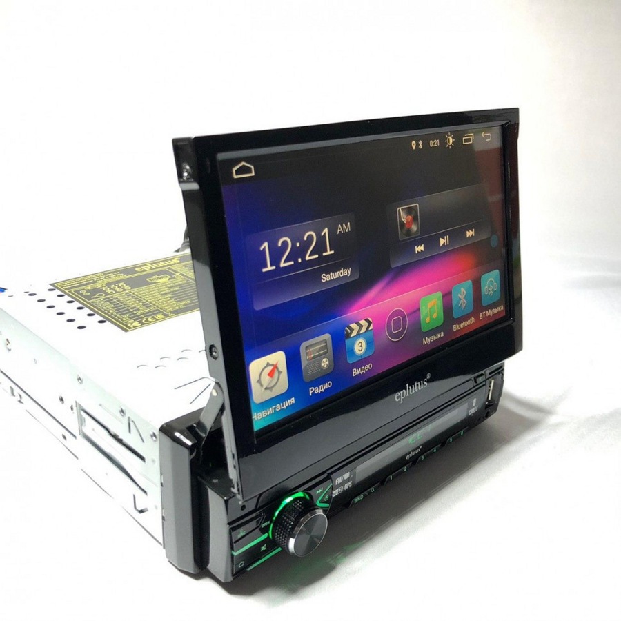 Аndroid автомагнитола Eplutus CA831 с выдвижным экраном - фото1 Аndroid автомагнитола Eplutus CA831 с выдвижным экраном - фото1